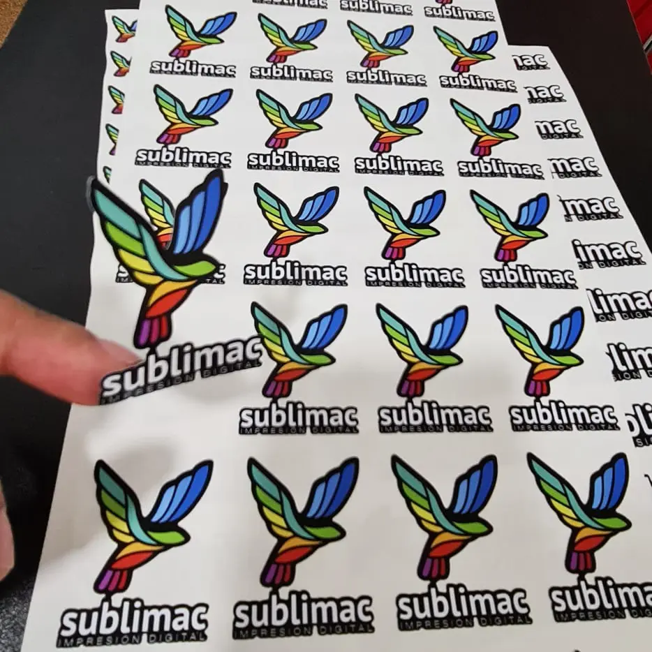 Pegatinas adhesivas personalizadas