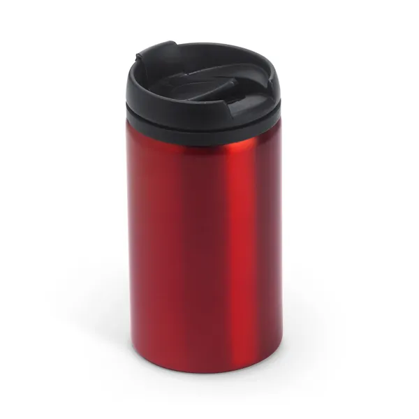 Vaso MILU acero inoxidable de 290ml con tapa. Personalizado