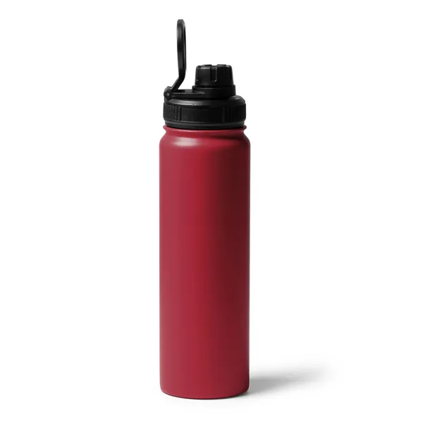 Bidón POLIT de acero inoxidable de doble pared. Con capacidad para 750 ml. Personalizado